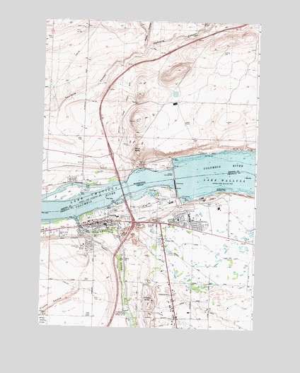 Umatilla, OR USGS Topographic Map