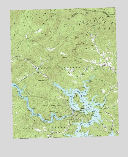 Unaka, NC USGS Topographic Map