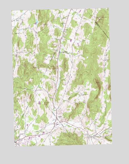 Underhill, VT USGS Topographic Map