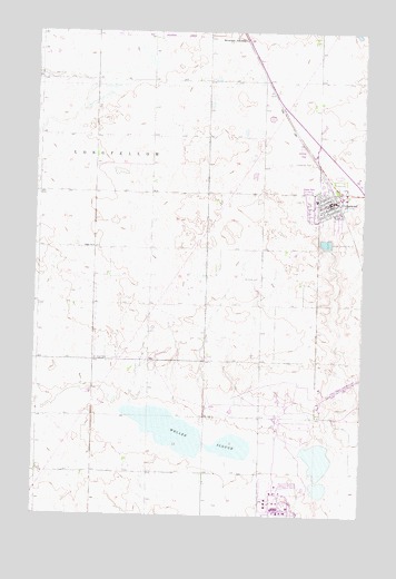 Underwood, ND USGS Topographic Map