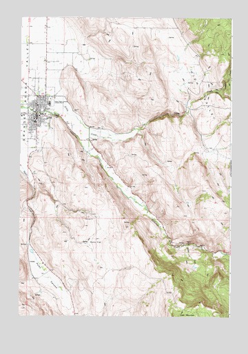 Union, OR USGS Topographic Map