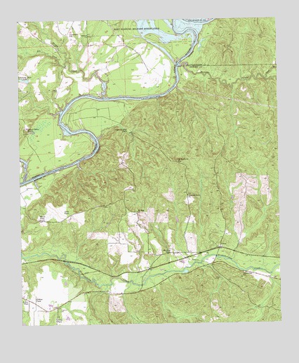 Union, GA USGS Topographic Map