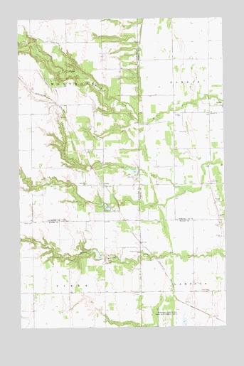 Union, ND USGS Topographic Map