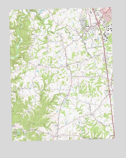 Union, KY USGS Topographic Map