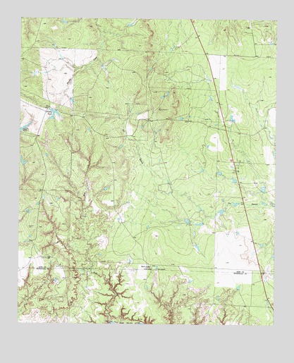 Bob Creek, TX USGS Topographic Map