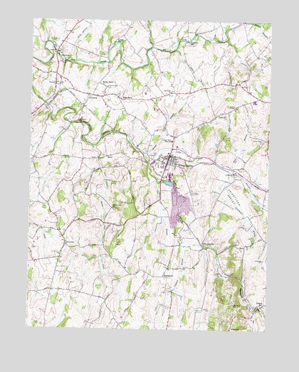 Union Bridge, MD USGS Topographic Map