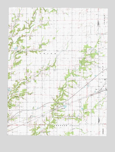 Union Center, IL USGS Topographic Map