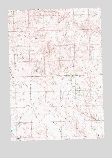 Union Center, SD USGS Topographic Map