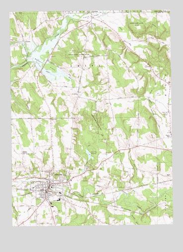 Union City, PA USGS Topographic Map