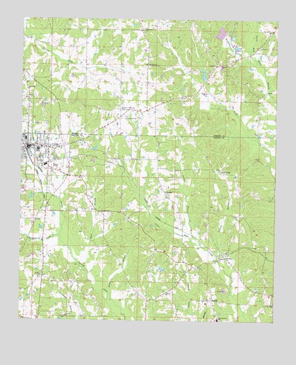 Union East, MS USGS Topographic Map