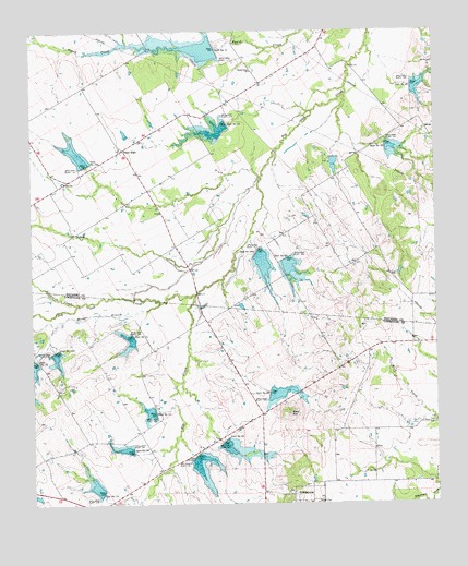 Union High, TX USGS Topographic Map