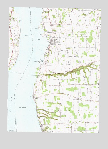 Union Springs, NY USGS Topographic Map