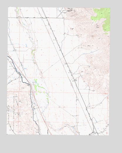 Union Wash, CA USGS Topographic Map