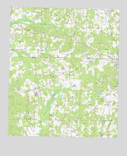 Union West, MS USGS Topographic Map