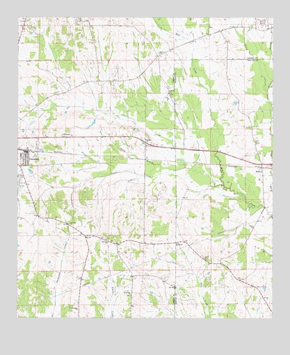 Uniontown East, AL USGS Topographic Map