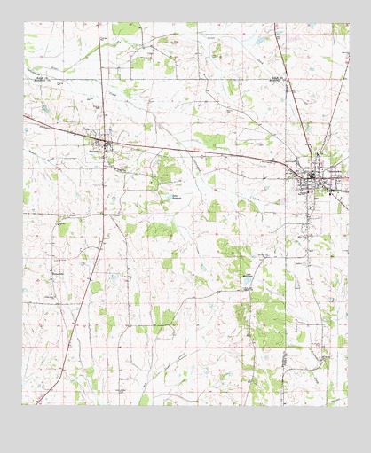 Uniontown West, AL USGS Topographic Map