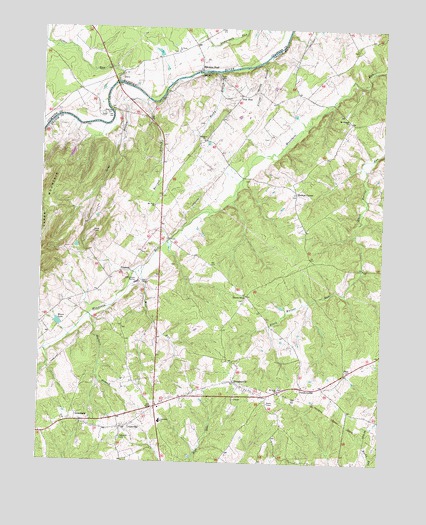 Unionville, VA USGS Topographic Map