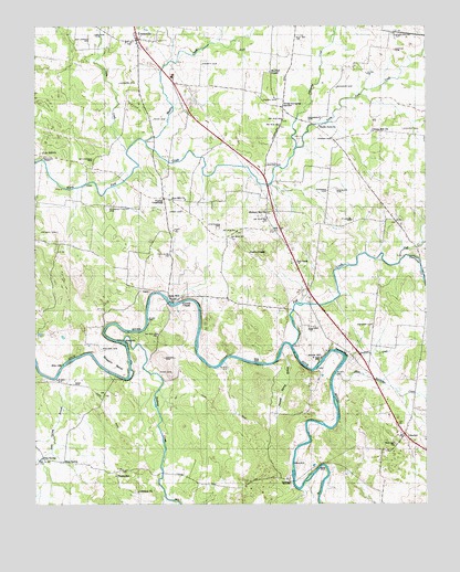 Unionville, TN USGS Topographic Map