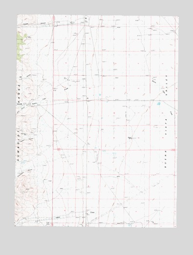 Unionville, NV USGS Topographic Map