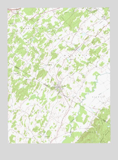 Unionville, NY USGS Topographic Map