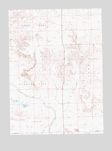 University Lake, NE USGS Topographic Map