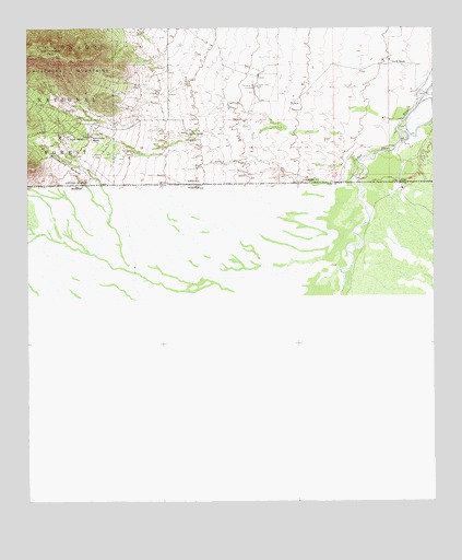 Bob Thompson Peak, AZ USGS Topographic Map