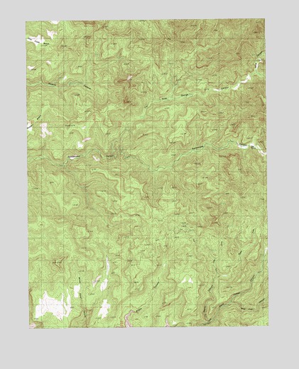 Bobby Canyon North, UT USGS Topographic Map