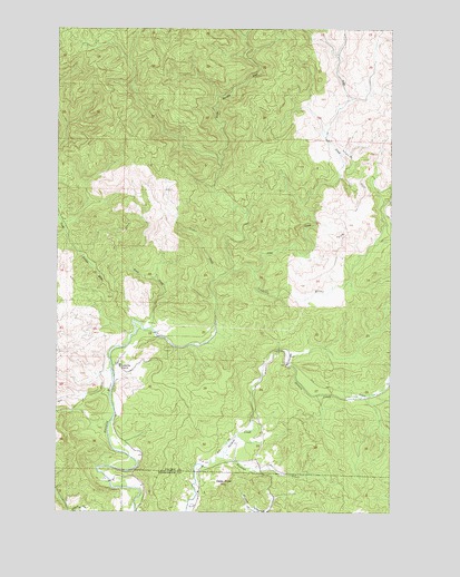 Upper Naselle River, WA USGS Topographic Map