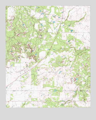 Bobcat Bluff, TX USGS Topographic Map