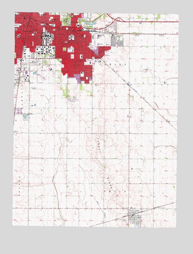 Urbana, IL USGS Topographic Map