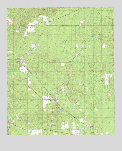 Urbana, AR USGS Topographic Map