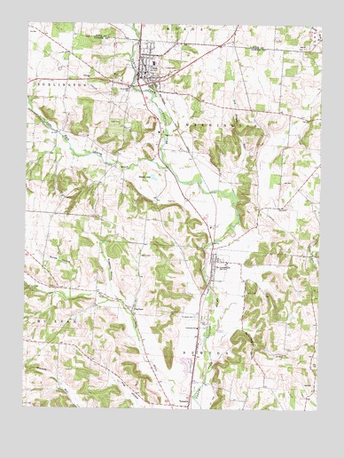 Utica, OH USGS Topographic Map