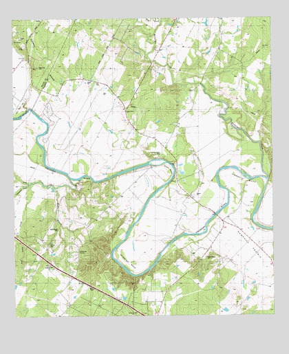 Utley, TX USGS Topographic Map