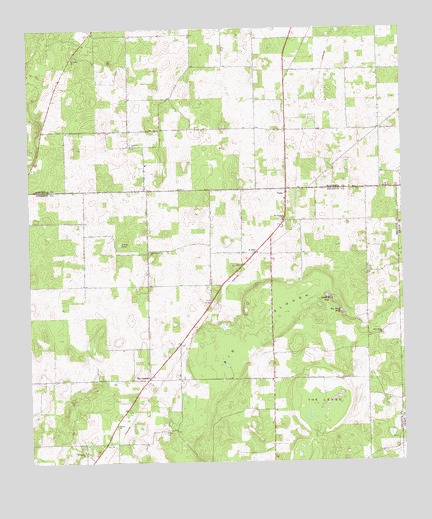 Vada, GA USGS Topographic Map