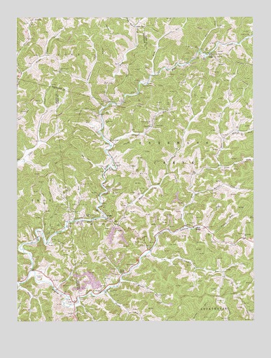 Vadis, WV USGS Topographic Map