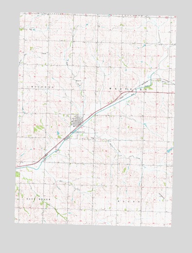 Vail, IA USGS Topographic Map