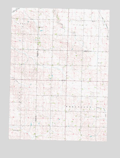 Vail NE, IA USGS Topographic Map