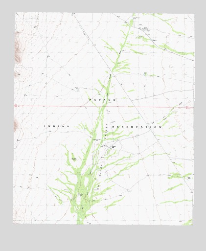 Vainom Kug, AZ USGS Topographic Map
