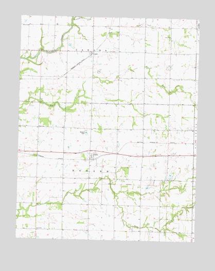 Valeda, KS USGS Topographic Map