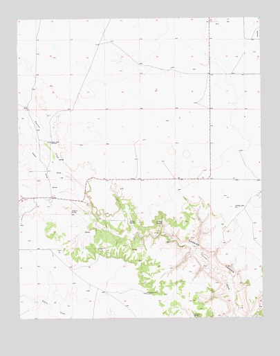 Valencia Spring, NM USGS Topographic Map