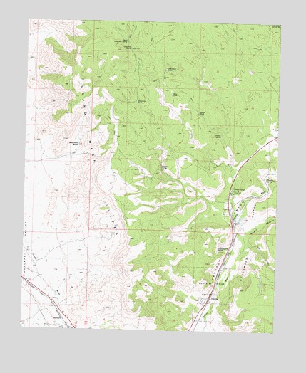 Valentine, AZ USGS Topographic Map
