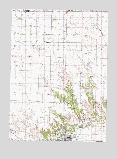 Valentine North, NE USGS Topographic Map