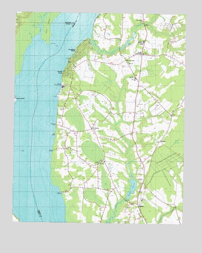 Valhalla, NC USGS Topographic Map