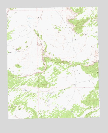 Valle Bonito, AZ USGS Topographic Map