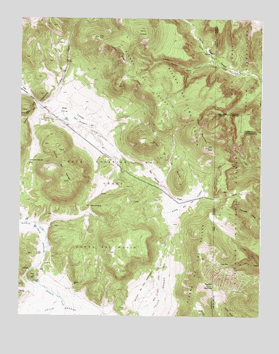 Valle Toledo, NM USGS Topographic Map