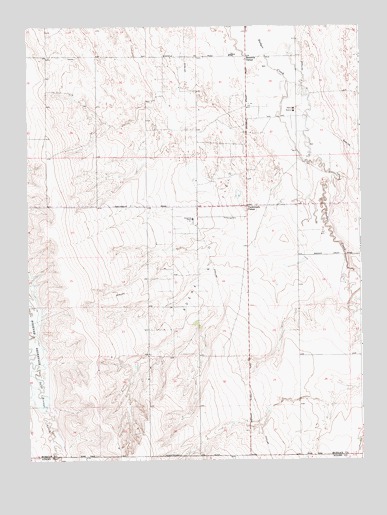 Vallery SE, CO USGS Topographic Map