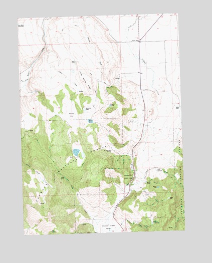 Valley Falls, OR USGS Topographic Map