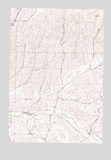 Valley Grove, WA USGS Topographic Map