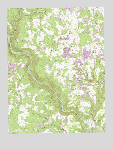 Valley Point, WV USGS Topographic Map