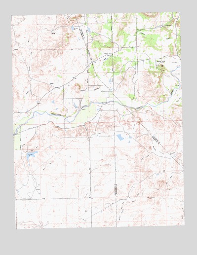 Valley Springs SW, CA USGS Topographic Map